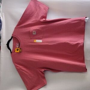 Carhartt red loose fit XL tall short sleeves T-shirt